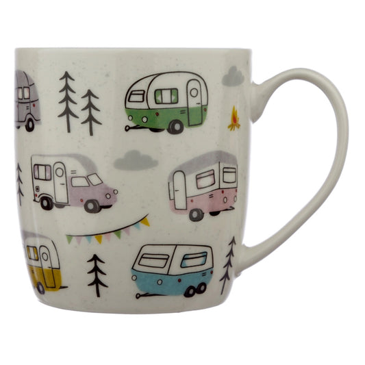 ☕ Mug en Porcelaine - Camping 🏕️