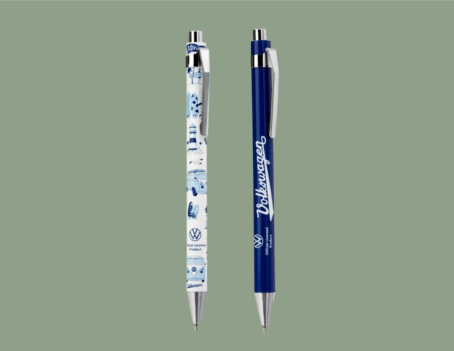 ✍️ Ensemble de 2 Stylos VW T1 Bleu 💙