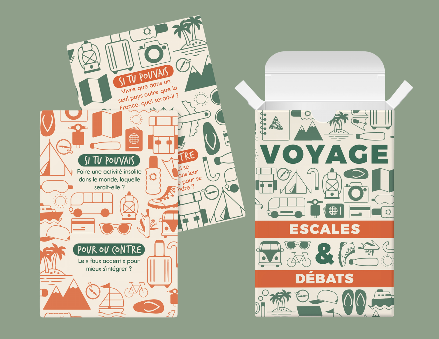 🗺️ Jeu Escales & Débats – Le Voyage Commence Autour de la Table ! 🚐