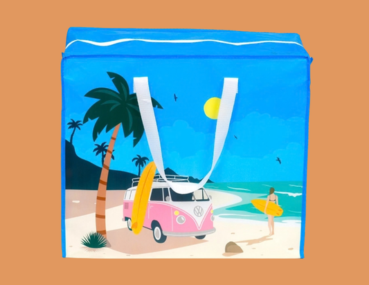 🧳 Sac de Rangement à Linge Zippé surf 🌊