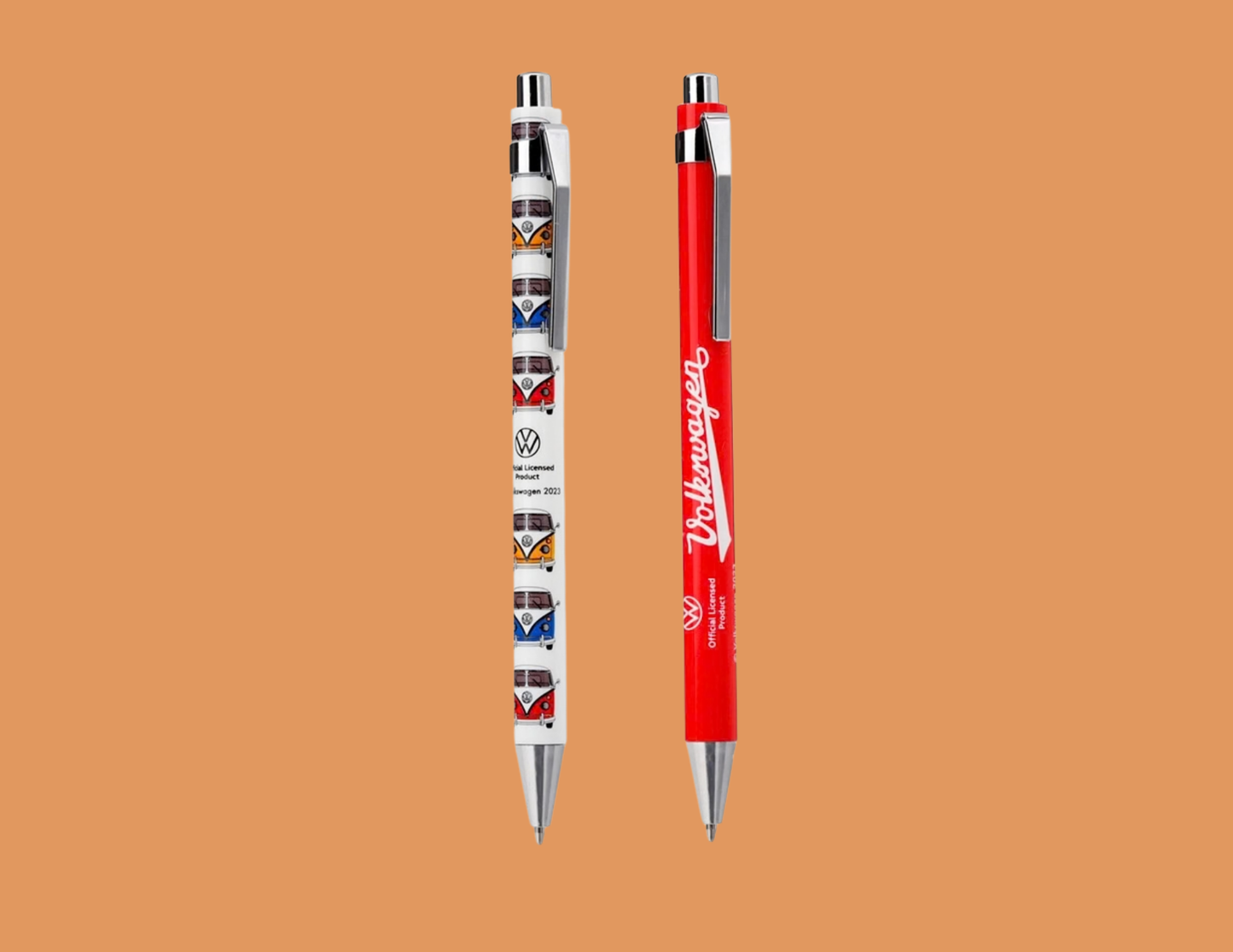✍️ Ensemble de 2 Stylos VW T1 Rouge  ♥️