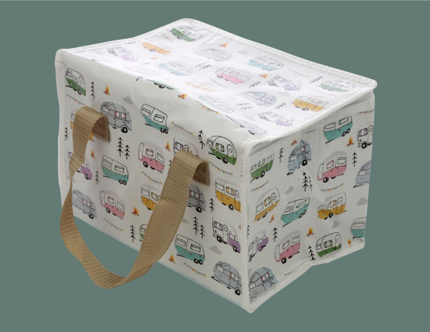 👜 Sac Isotherme Tissé Caravane 🍃