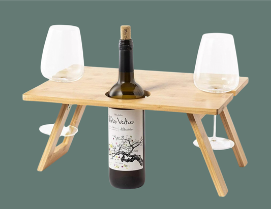 🍷 Plateau Apéro en Bambou 🌿