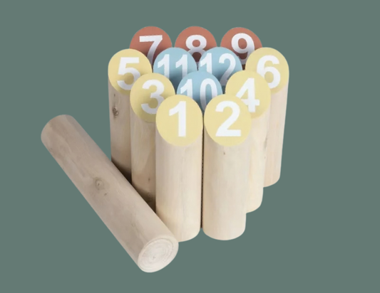 🎳 Jeu de Quilles Nordiques – Le Must-Have des Apéros & Road Trips !🌲