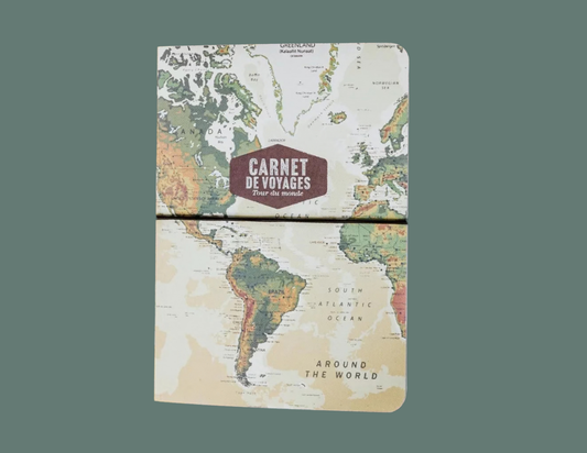 🌍 Carnet de Voyage – Tour du Monde : Laissez une Trace de vos Aventures ! 🖋️