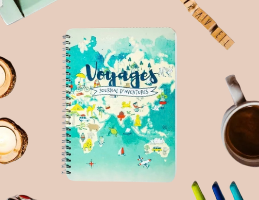📖 Voyages – Journal d'Aventures : Le Carnet des Petits Explorateurs ! 🌍