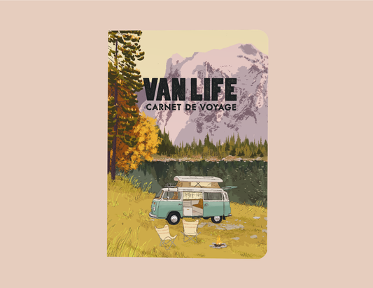 🚐 Carnet de Voyage – Van Life Edition : L’Aventure au Fil des Pages ! ✨