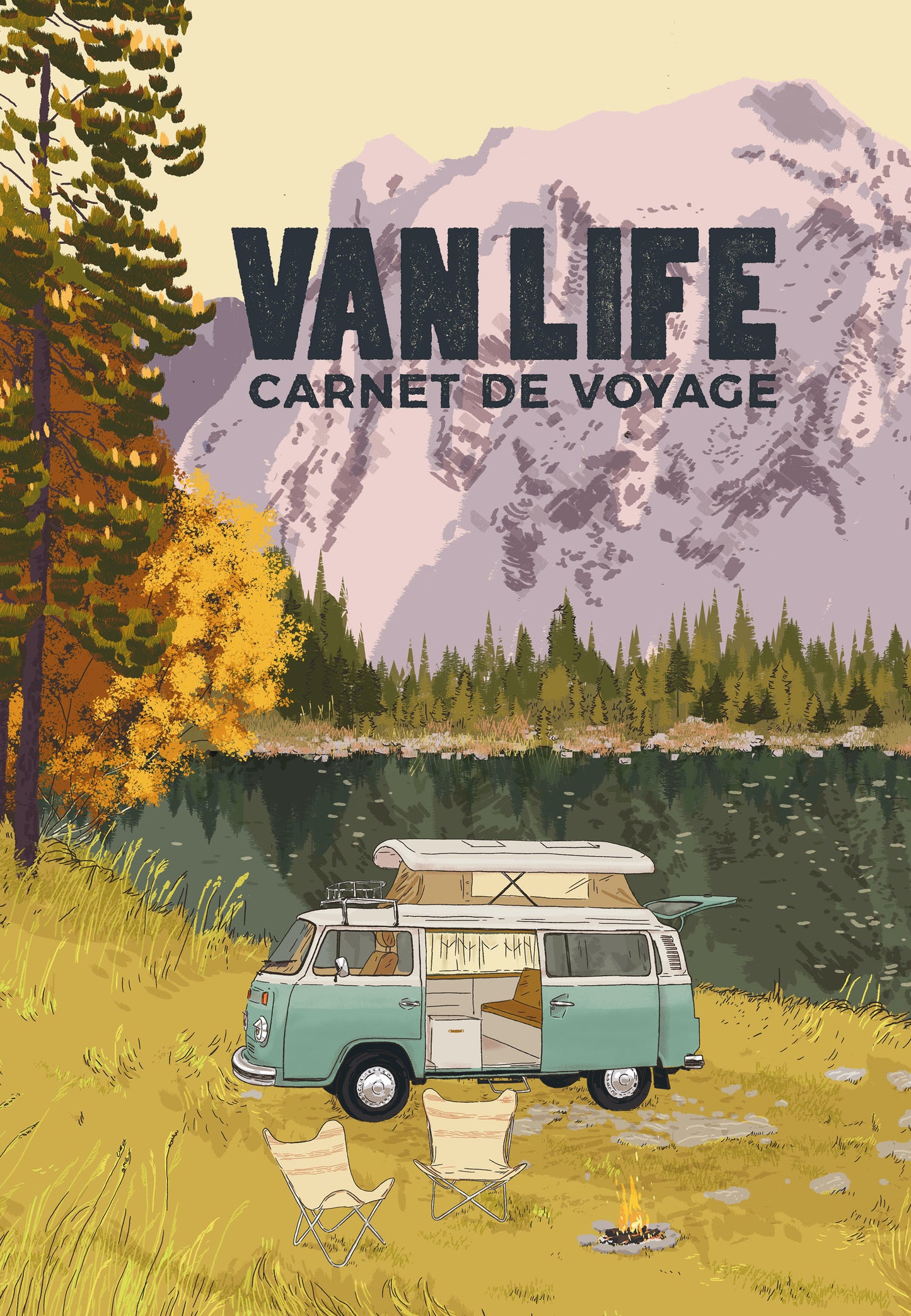 🚐 Carnet de Voyage – Van Life Edition : L’Aventure au Fil des Pages ! ✨