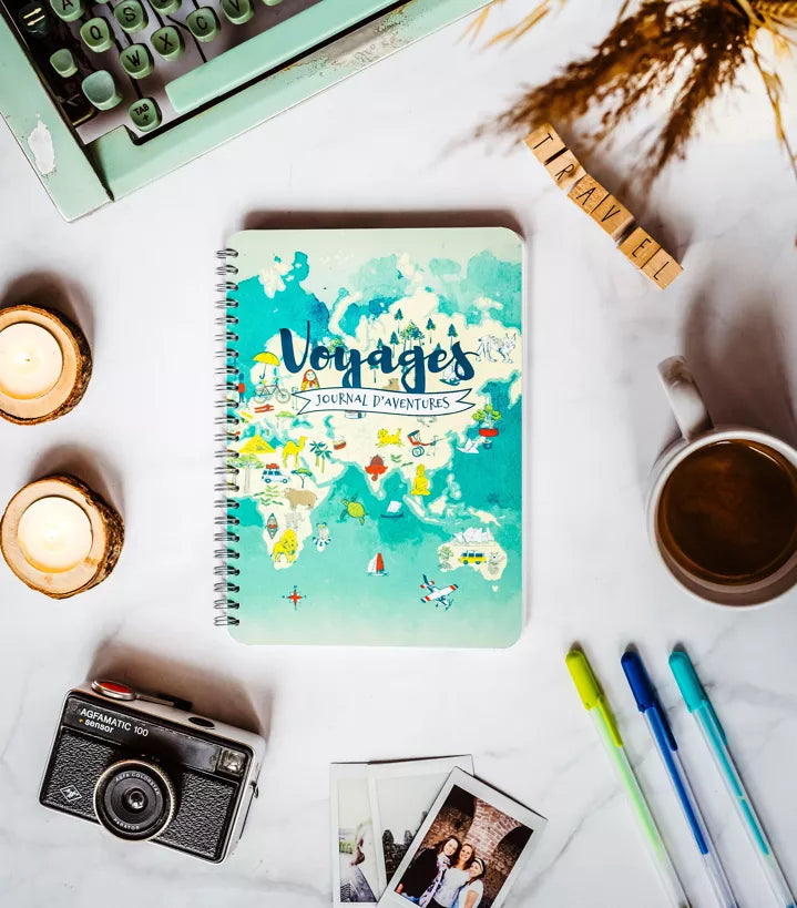📖 Voyages – Journal d'Aventures : Le Carnet des Petits Explorateurs ! 🌍