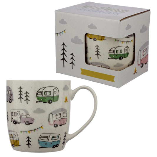 ☕ Mug en Porcelaine - Camping 🏕️