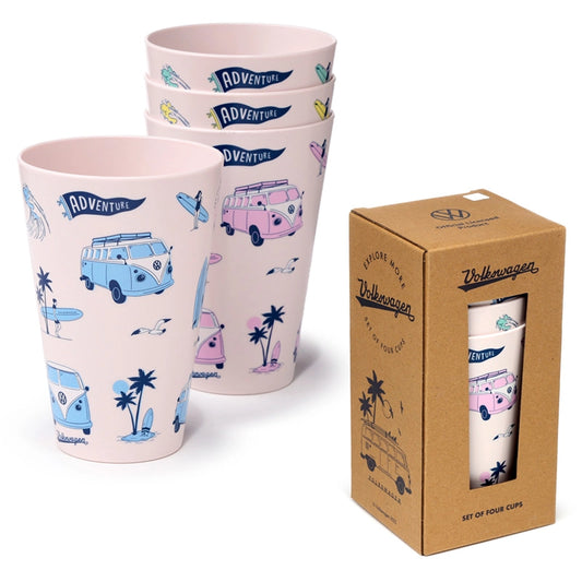 🥤 Lot de 4 Gobelets - Aventure 🌴