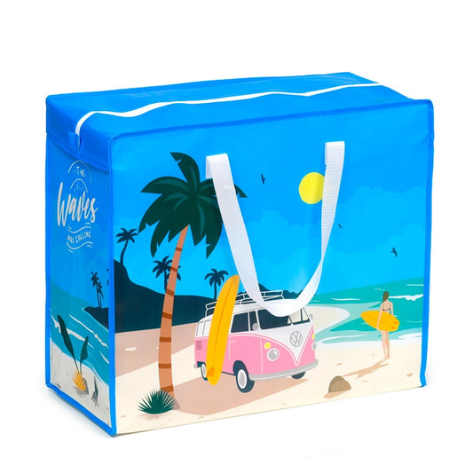 🧳 Sac de Rangement à Linge Zippé surf 🌊