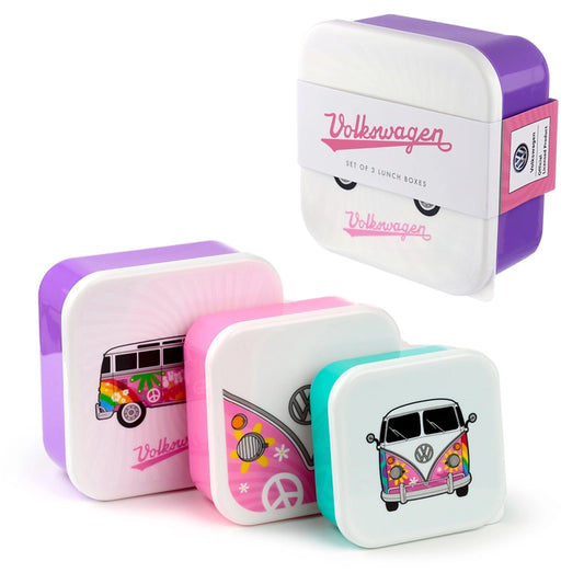 🌸 Lot de 3 Boîtes à Lunch - Summer Love 🌞