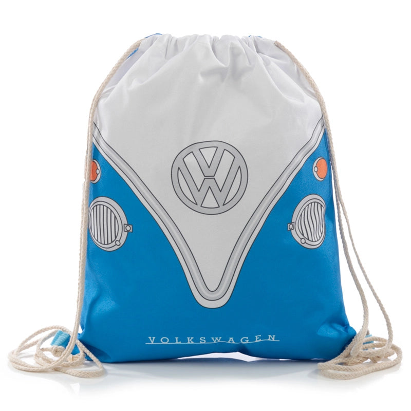 👜 Sac à Cordon - Combi Bleu 🚐