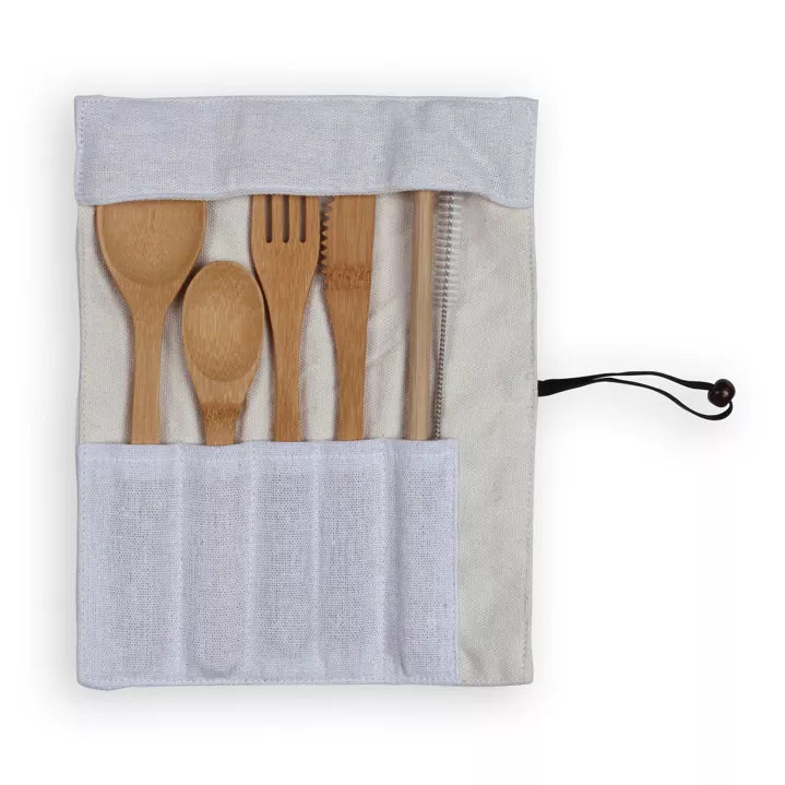 🍴 Set de couverts en Bambou 🌍