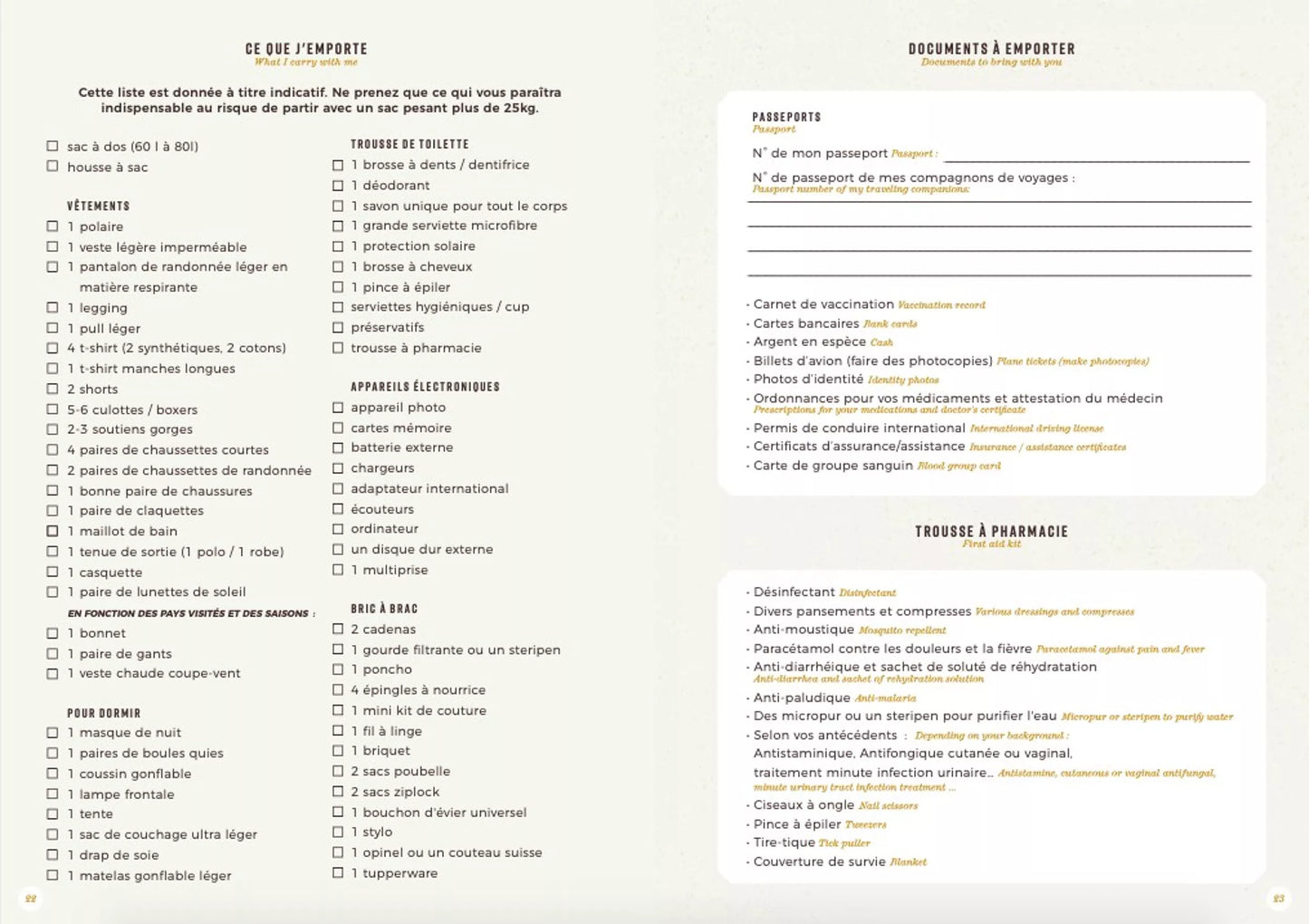 🌍 Carnet de Voyage – Tour du Monde : Laissez une Trace de vos Aventures ! 🖋️