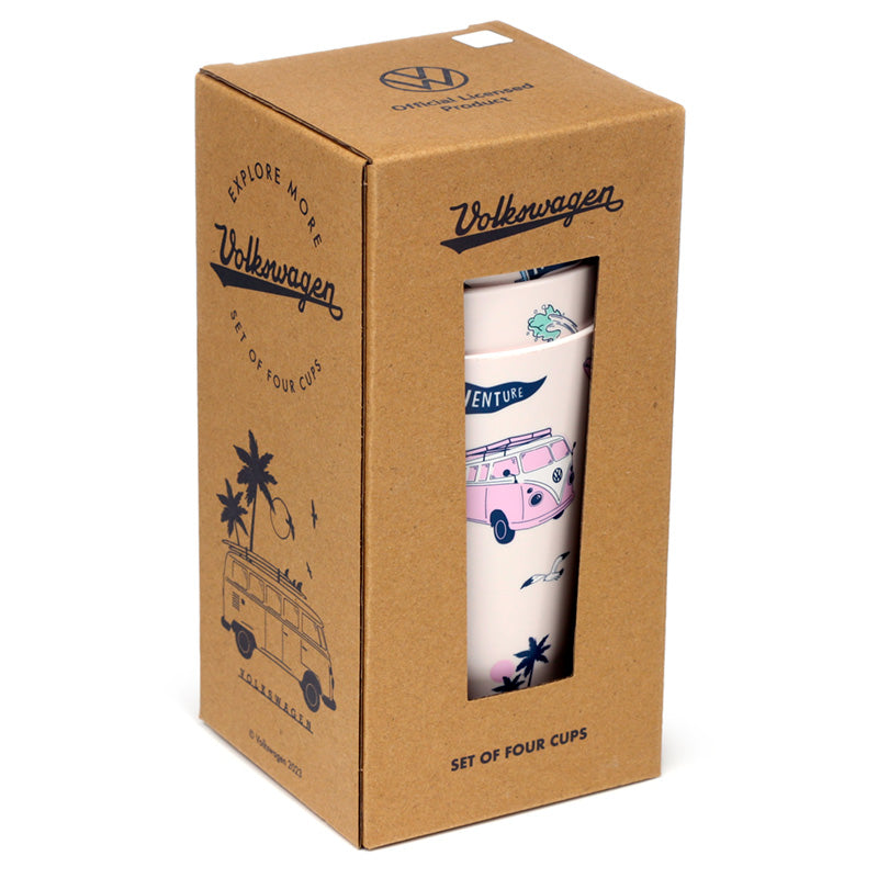 🥤 Lot de 4 Gobelets - Aventure 🌴