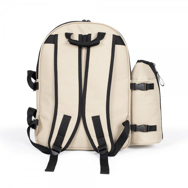 🥖 Sac à Dos Pique-Nique 4 Personnes - 30 accessoires inclus !🍷