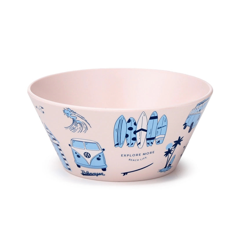 🥣 Lot de 4 Bols à Pique-Nique - Aventure 🏝️