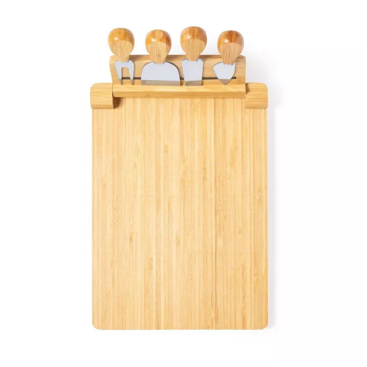 🧀 Set à Fromage en Bambou – Cheese Addict 🌿