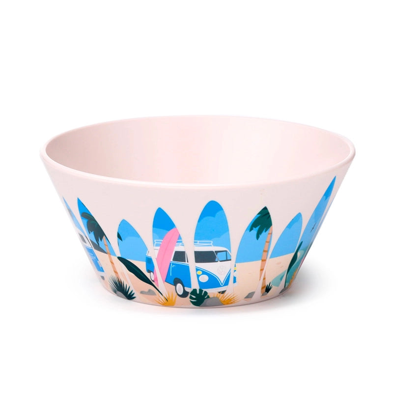 🥣 Lot de 4 Bols à Pique-Nique - Surf 🏄🏼‍♂️