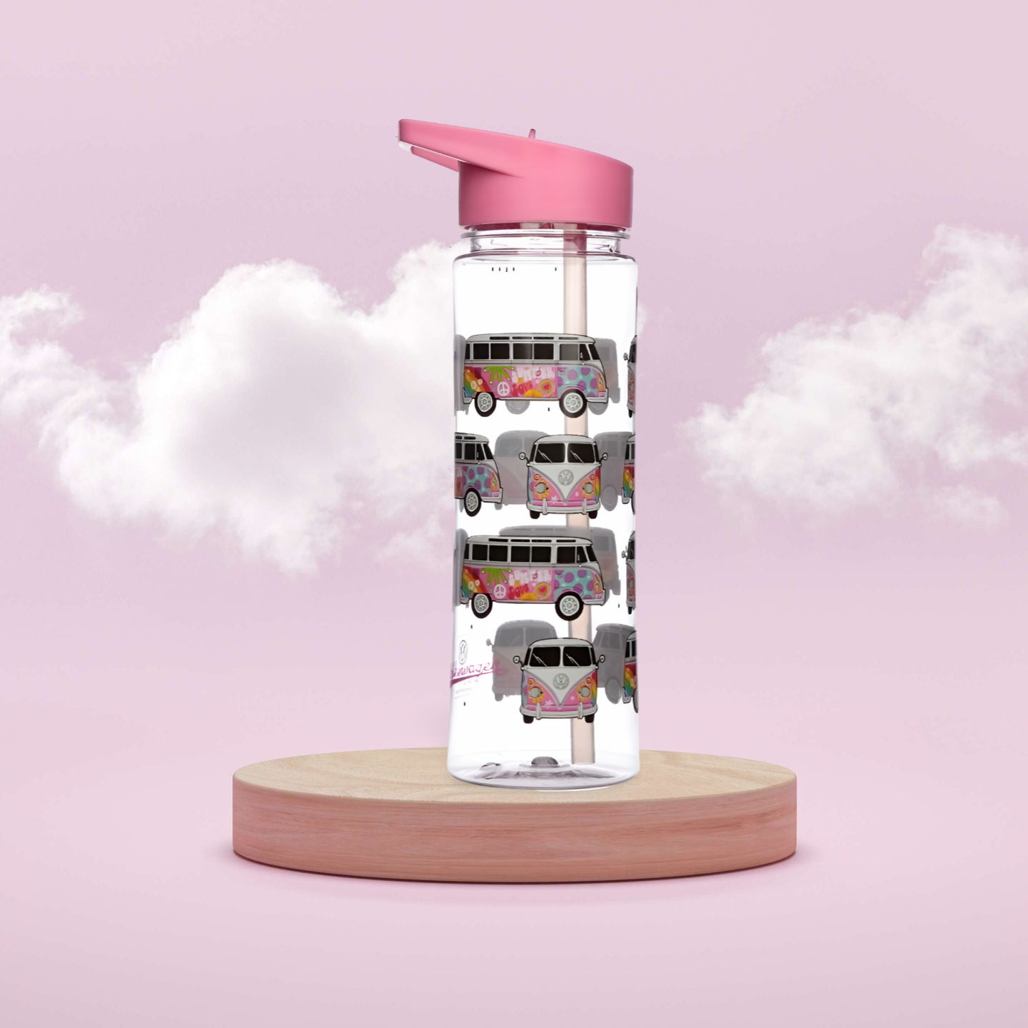 🚐 Gourde VW T1 Camper Bus – Summer Love 🌸