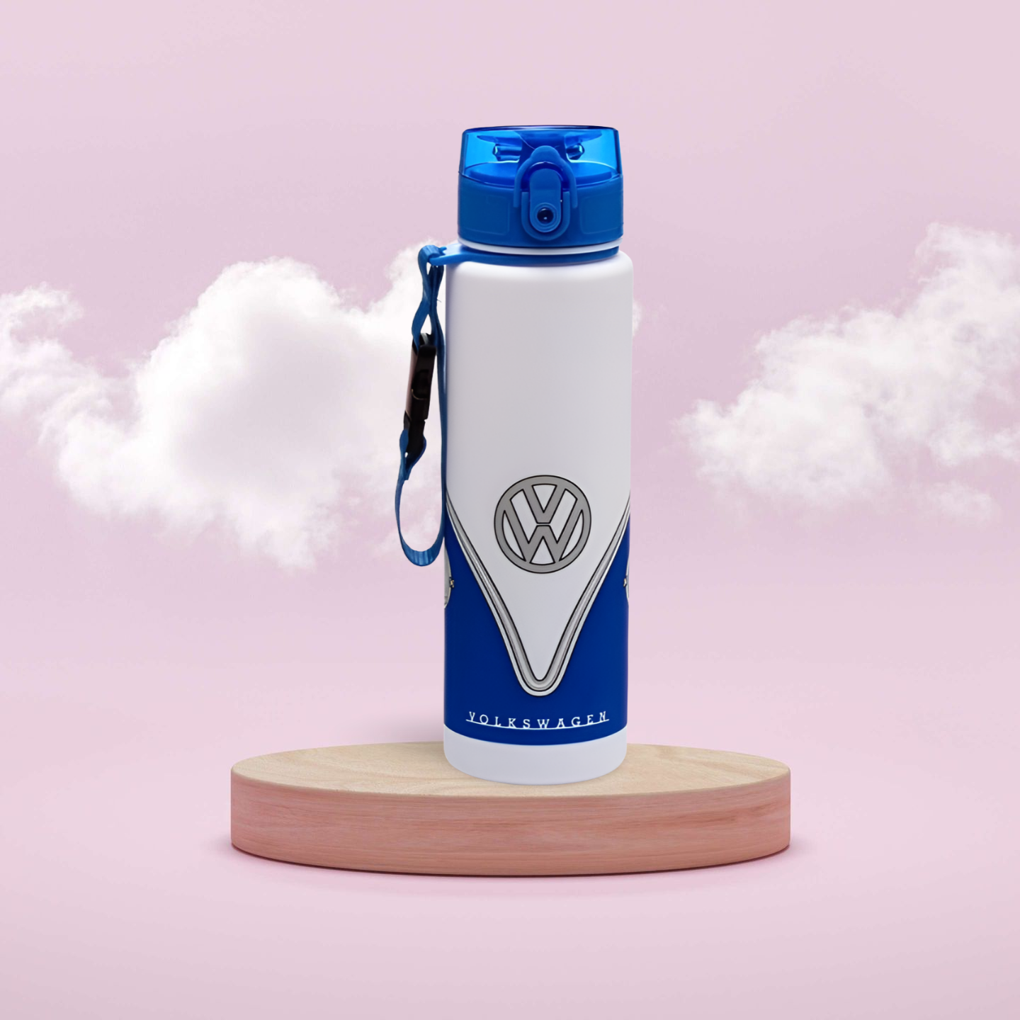 🚐 Bouteille bouchon sport – Blue Pop Top 🌊